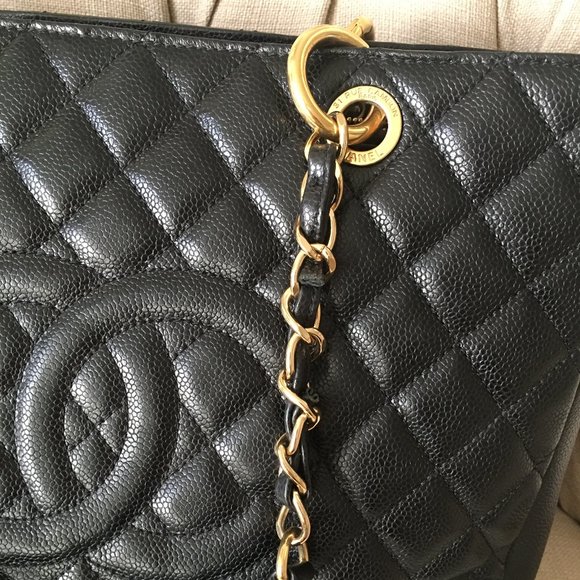 Authentic Chanel GST Grand Shopping Tote Bag - Picture 12 of 16